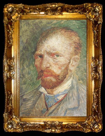 framed  Vincent Van Gogh Self-Portrait (nn04), ta009-2